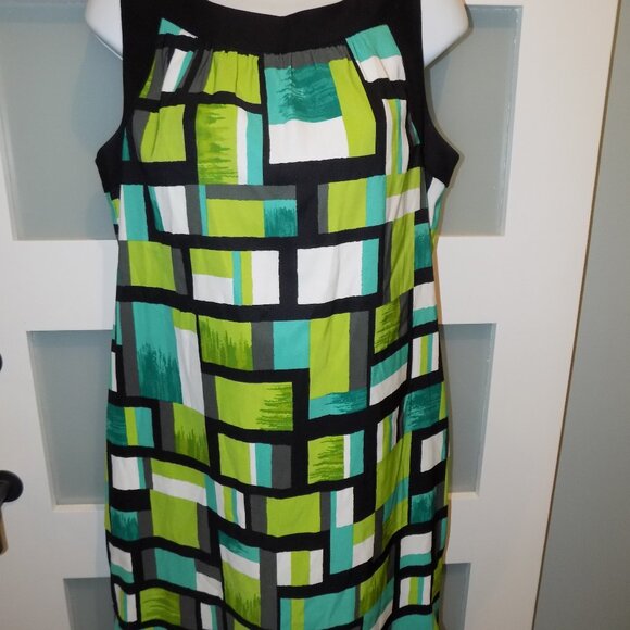 ALYX Geometric Design Formal Event Dinner Cocktail Evening Dress Size 12 - Picture 1 of 4